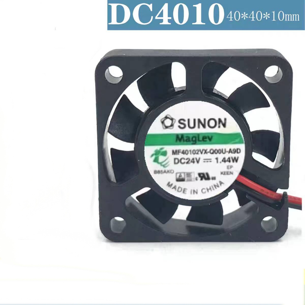 SUNON Jianzhun MF40102VX-Q00U-A9D 4010 24V 1.44 W2 Line พัดลมอินเวอร์เตอร์เงียบ