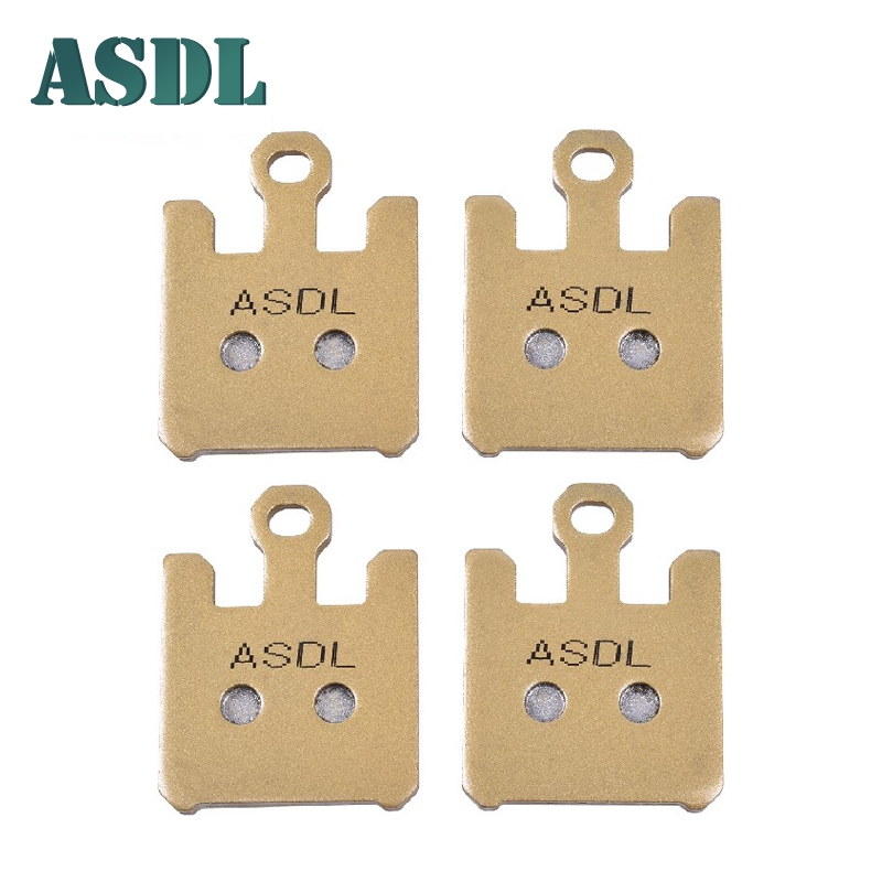 Asdl รถจักรยานยนต์ 4 ชิ้นผ้าเบรคหน้าสําหรับ KAWASAKI ZX-6R ZX-6RR ZX10 R Ninja ZX 12 R VN 1600 B2H 2