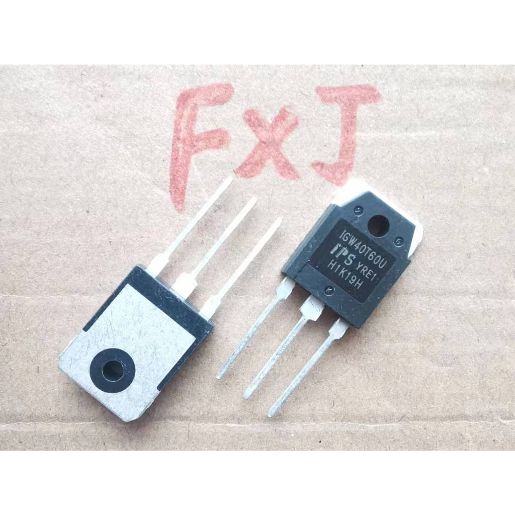 ((5 ชิ้น) IGW40T60U ยี่ห้อใหม่ IGW40T60 40A 600V อินเวอร์เตอร์เครื่องเชื่อมอะไหล่ซ่อมทั่วไปใช้ IGBT 