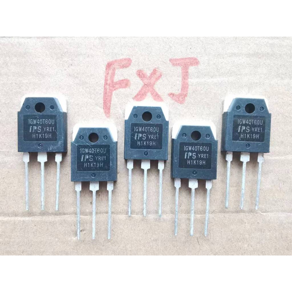 ((5 ชิ้น) IGW40T60U IGW40T60F IGW40T60K เครื่องเชื่อมอินเวอร์เตอร์ทั่วไป IGBT Field Effect Pipe