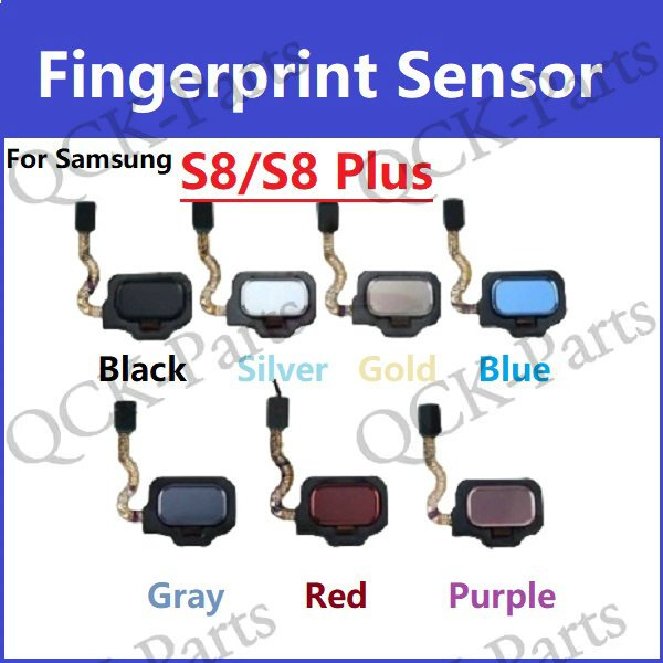แท้ เซนเซอร์ลายนิ้วมือ แบบเปลี่ยน สําหรับ Samsung galaxy S8 S8+ S9 S9+ Plus Note 8 9