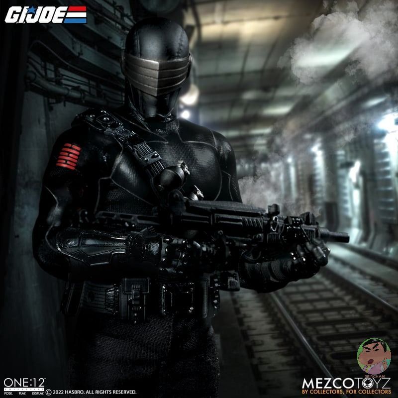MezcoToyz ONE:12 COLLECTIVE GI Joe: Snake Eyes - แอ็คชั่นฟิกเกอร์ Deluxe Edition