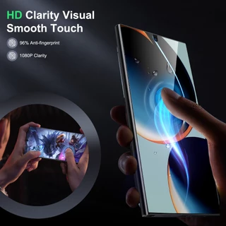 ใหม่ Wsken 2 Pack ป้องกันหน้าจอ Galaxy S24 Ultra S25/S26 Ultra กระจกนิรภัย S24 Plus ป้องกันหน้าจอ HD Clear 9H ฟิล์มแก้วสำหรับ Samsung S25 Ultra S24/S24 Plus