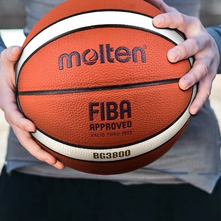 Official BG3800 ลูกบาสเก็ตบอล Size 7 PU หนังนุ่ม Match Training ผู้ชายผู้หญิงบาสเกตบอล