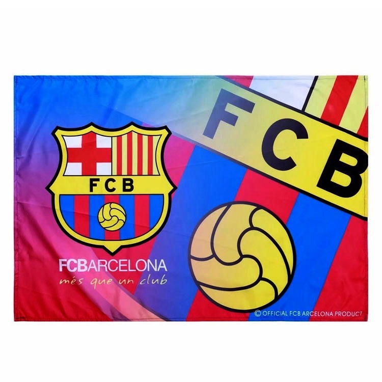 ธงแขวนธีมฟุตบอล Real Madrid Chelsea Liverpool France สําหรับตกแต่งบาร์ - รูปที่ 4