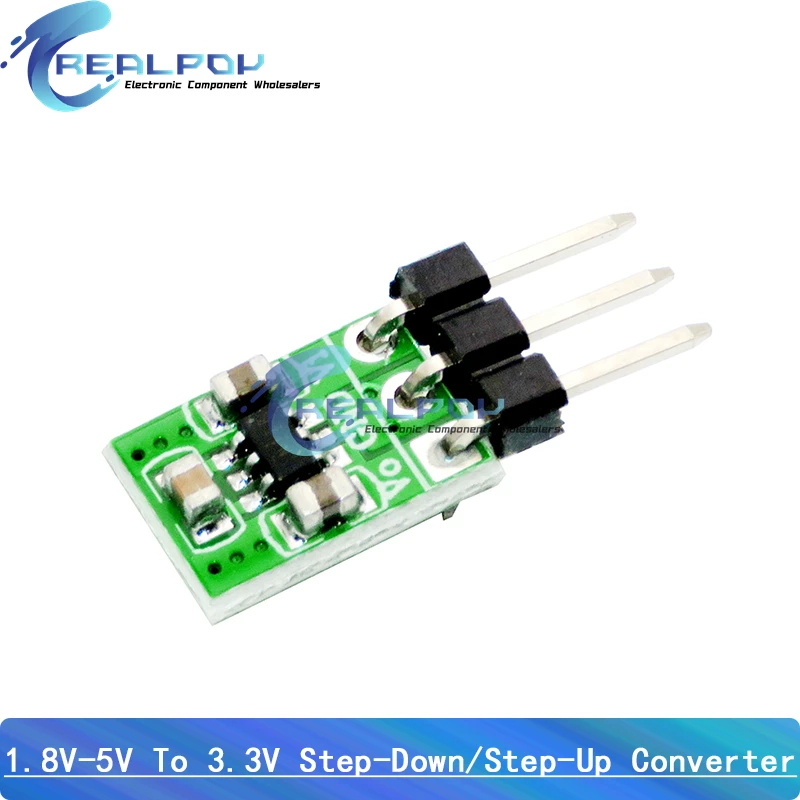 2 in 1 โมดูลแปลงพลังงาน DC Step-Down &amp; Step-Up 1.8V-5V เป็น 3.3V สําหรับ Wifi บลูทูธ ESP8266 HC-05 CE1101 LED