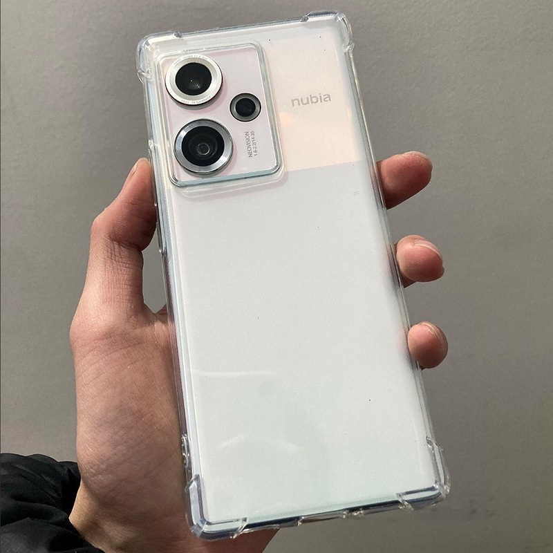 Nubia Z50 เสริมมุม Soft TPU กันกระแทกถุงลมนิรภัยสําหรับ Nubia Z50S สําหรับ Nubia Z50 Z 50 กรณี Z50 S