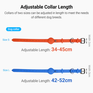 MiLi คอกสัตว์เลี้ยง ยาว 21-34 มม. Pet Collar คอกสุนัข คอกแมว คอกสุนัขแมว