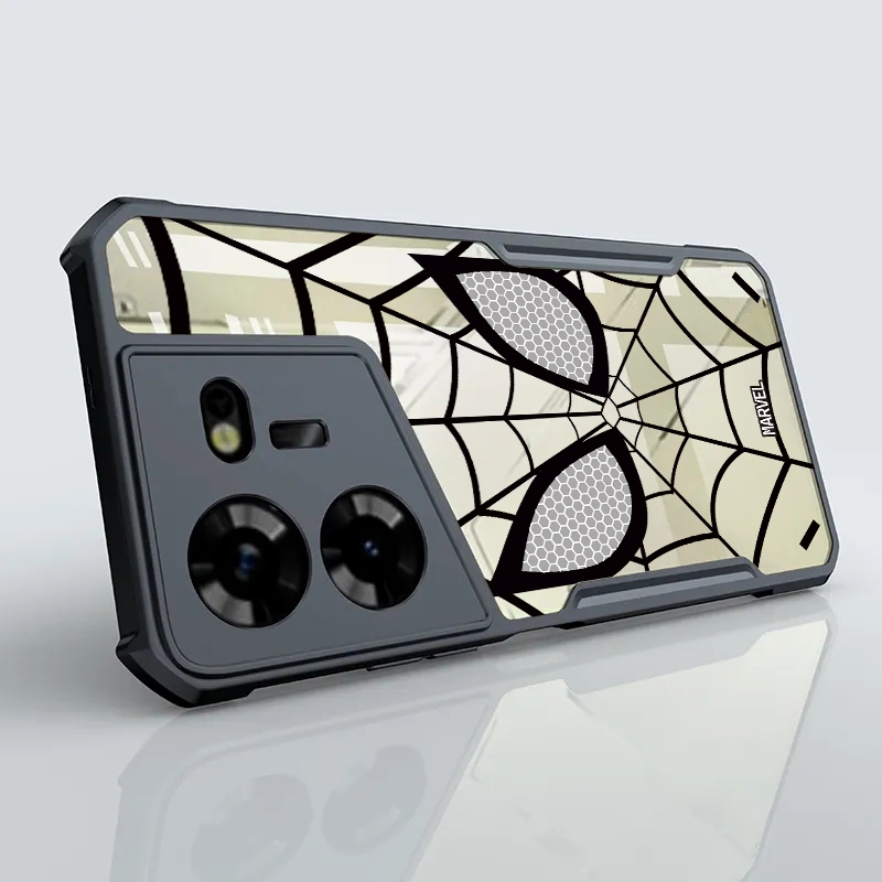 เคสโทรศัพท์มือถือ แบบใส กันกระแทก ลาย Marvel Spider Man สําหรับ Tecno Pova 5 Pro 4 3 Neo 2