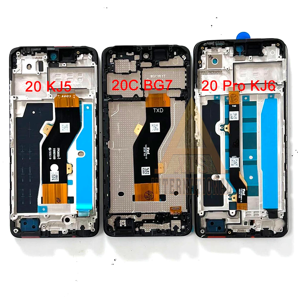 สําหรับ Infinix Tecno Spark20 KJ5 LCD Spark 20 Pro KJ6 จอแสดงผล LCD กรอบ Touch Panel Digitizer สําหร