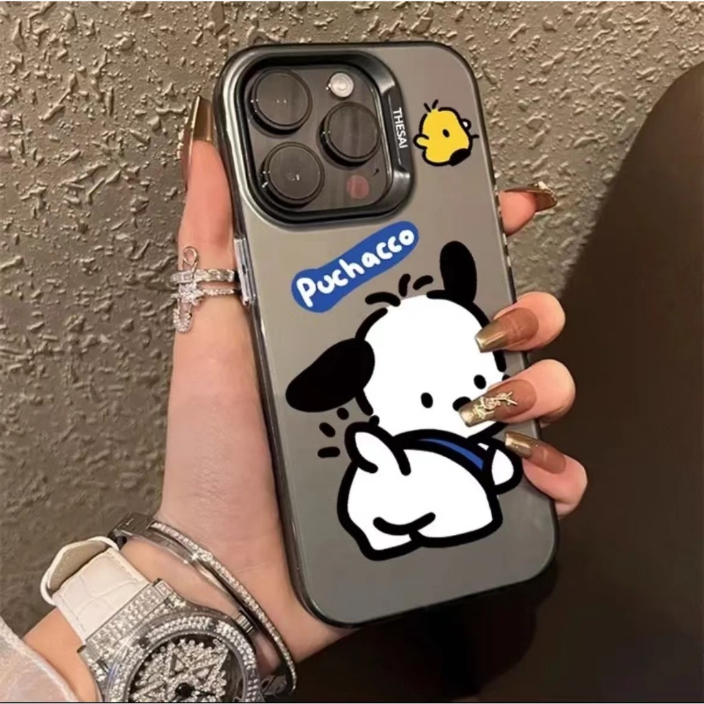 เคส Pachacco การ์ตูนอะนิเมะน่ารักกรณี Samsung galaxy s24fe s25 ultra note20 ultra s20 fe s21 s22 + s23 plus s24 ultra 5G ปลอก casing