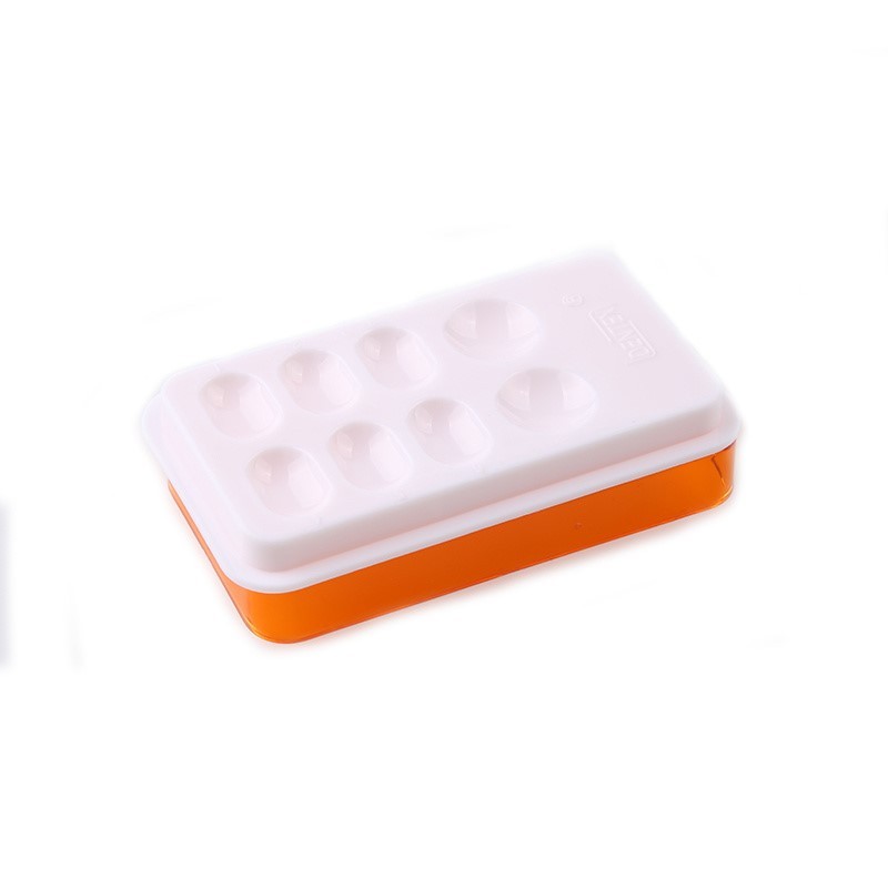 1ชิ้นทันตกรรม เทคนิค อะคริลิเรซิ่นฟันแรเงาแสงกล่องเก็บสีโทนนิ่ง - รูปที่ 3