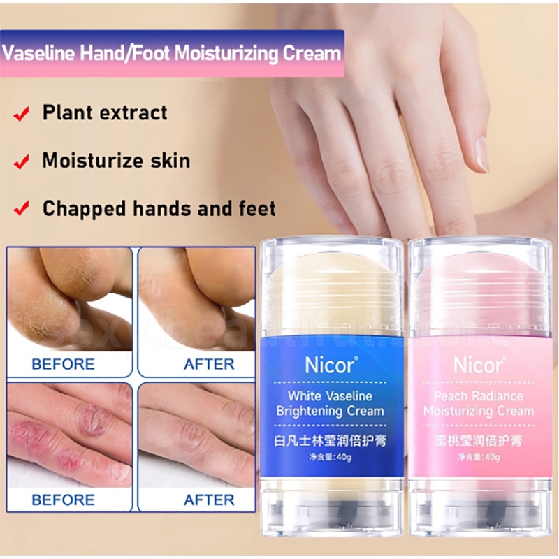 ครีมทามือท้าเท้า ป้องกันผิวแห้งแตก 💧 ฟื้นฟูความนุ่มใน 3 วัน! สูตรอ่อนโยน ไม่เหนียวเหนอะ ✨พร้อมส่ง