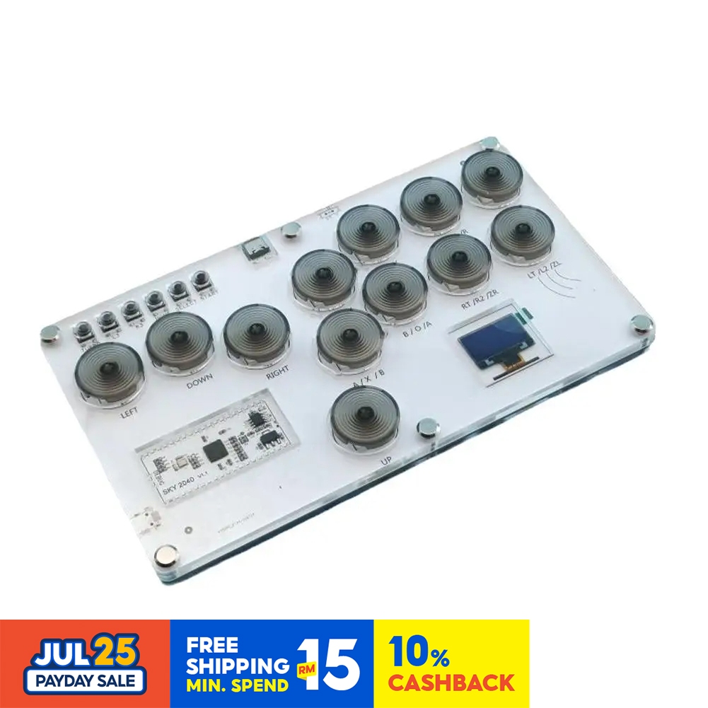 ⭐⭐⭐RP2040 Fighting Hitbox Raspberry Pi Street Fighter 6 เกม Tekken ครอบคลุม Punk PS4 จอยสติ๊ก