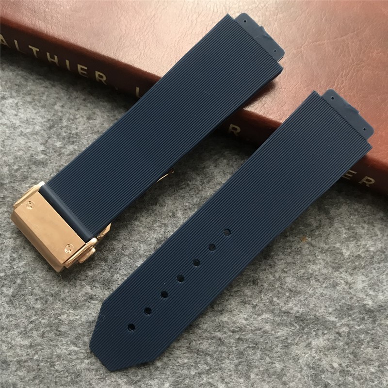 เหมาะสําหรับ Hengbao TPU เทป HUBLOT UBLOT สายคล้อง 26 * 19 มม.อุปกรณ์เสริมสายนาฬิกาชาย