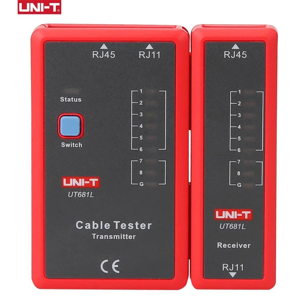 Uni-t UT681L HDMI Cable Tester Tracker LAN เครือข ่ ายอัตโนมัติ LED Tester Ethernet โทรศัพท ์ BNC HDMI ซ ่ อมเครื ่ องมือ