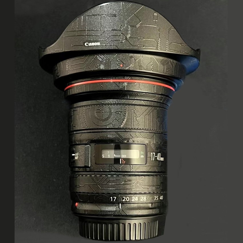 สําหรับ Canon EF 17-40 มม.F4 L USM เลนส์สติกเกอร์ป้องกันผิว Decal ไวนิลห่อฟิล์ม Protector Coat EF17-40 F/4L F4L EF-S