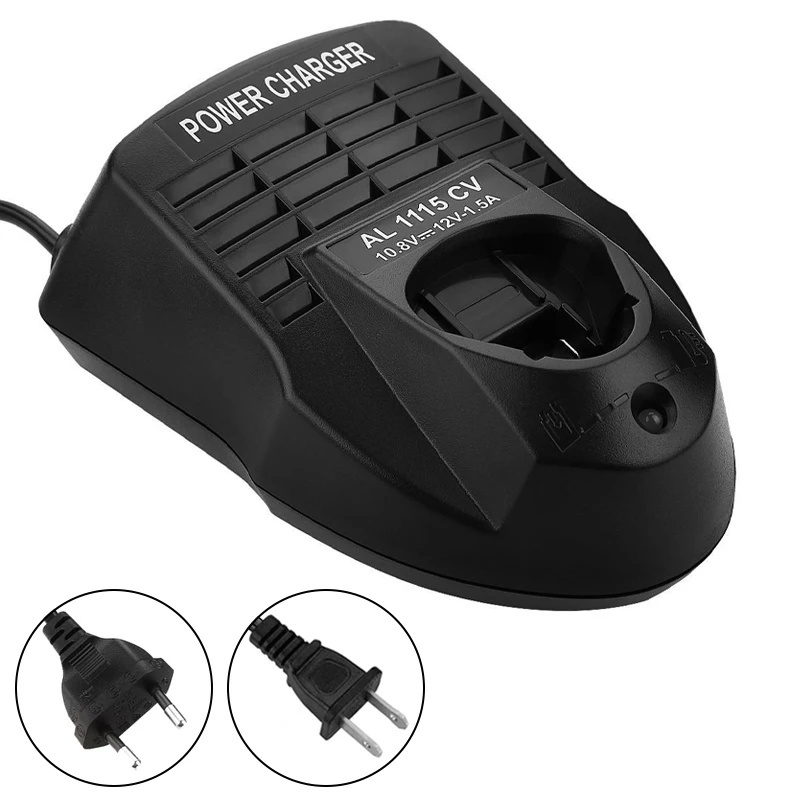 Li-ion Battery Charger สําหรับ Bosch 10.8V 12V BAT411 BAT412A แบตเตอรี่ลิเธียมไอออนเปลี่ยน AL1115CV Charger สําหรับ Bosch 10.8V/12V