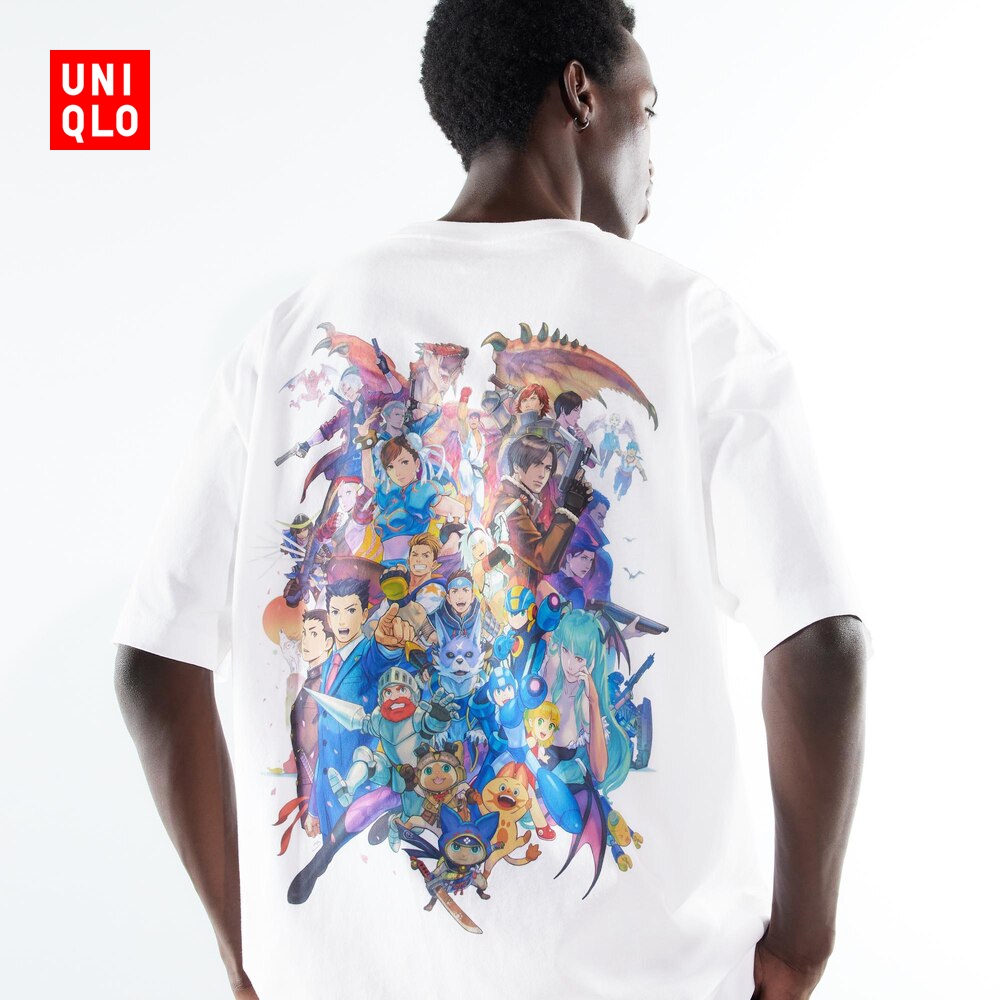 Uniqlo เสื้อยืดแขนสั้น Kapkang UT สําหรับผู้ชาย 472781 ยูนิโคล่