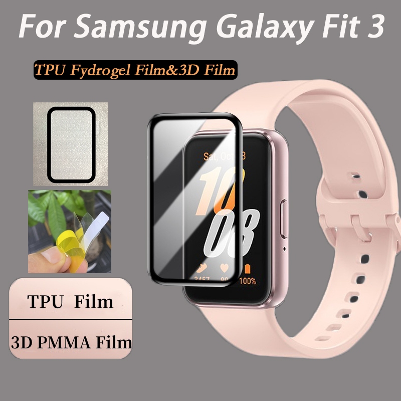 ฟิล์มไฮโดรเจลนิ่ม กันรอยหน้าจอ สําหรับ Samsung Galaxy Fit 3 Samsung Galaxy Fit3