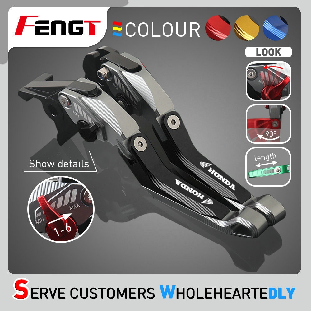 Motopa ก้านเบรกคลัทช์ CNC 5D ปรับได้ สําหรับรถจักรยานยนต์ HONDA cb500x CB 500X HONDA cb500x
