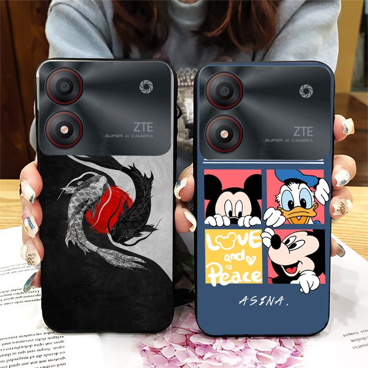 เคสโทรศัพท์ TPU กันกระแทก กันฝุ่น สําหรับ Zte Blade a34