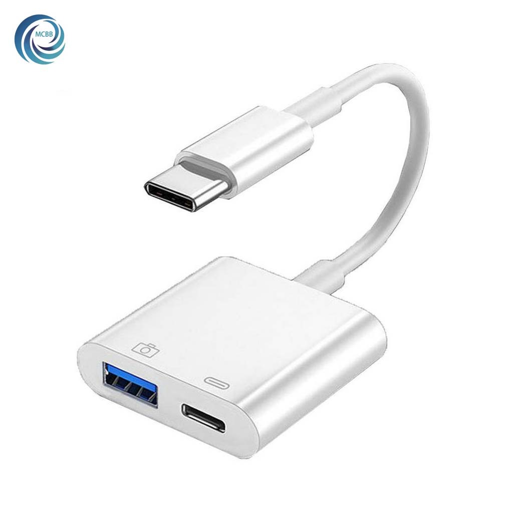 เหมาะสำหรับอะแดปเตอร์ typec to usb+pd /type-c otg two-in-one ถึง USB3.0 สายชาร์จอะแดปเตอร์ส่งอะแดปเตอร์ดิสก์ U