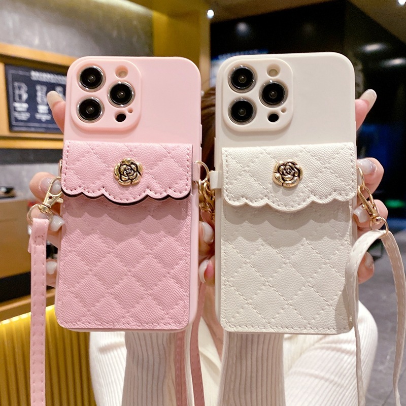 สําหรับ OPPO Reno 13 14 12 10 11 F Pro 8Z 7Z 8T A95 A74 F11 F9 Pro A78 A58 A3X A3 A5 Pro A5X Camellia กระเป๋าสตางค์เคสโทรศัพท์นุ่ม