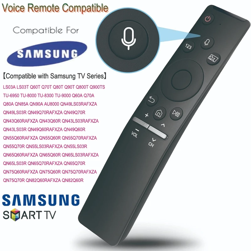 ใหม่ รีโมตคอนโทรล แบบเปลี่ยน สําหรับสมาร์ททีวี Samsung BN59-1266A Samsung TV