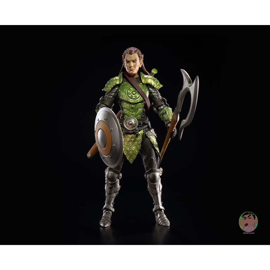 Four Horsemen Studio Mythic Legions Deluxe Male Elf Builder Action Figure