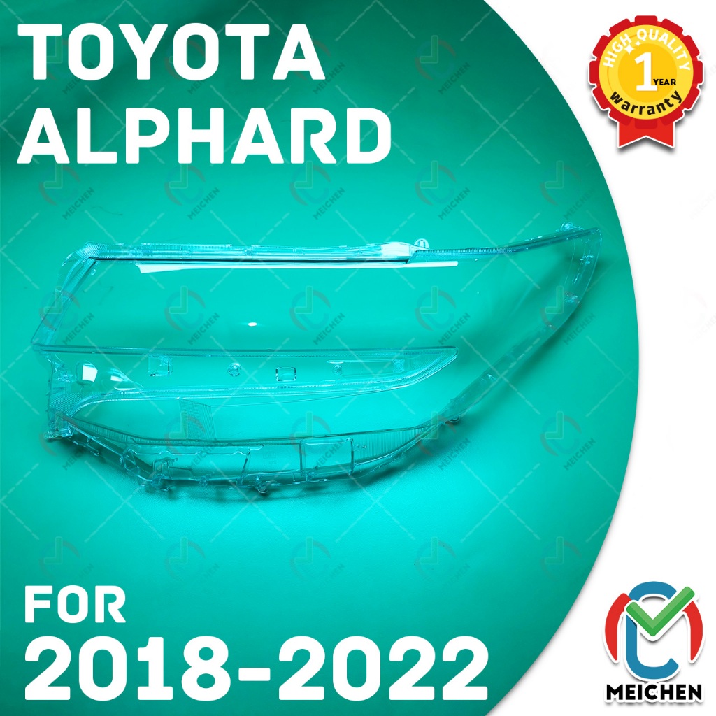 Toyota Alphard AGH30 (2018-2022) เฉพาะสําหรับ 2 Only For 2 Eyes เลนส์ไฟหน้า ฝาครอบเลนส์ไฟหน้า พลาสติกครอบเลนส์ไฟหน้า ฝาครอบไฟหน้า ฝาครอบเลนส์   ไฟหน้าสําหรับ เลนส์ไฟหน้า ฝาครอบไฟหน้าตรงรุ่น ไฟหน้า โคมไฟหน้า ฝา