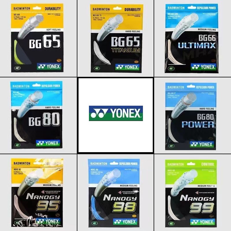 【BUY 10 FREE 1】แบดมินตัน String คุณภาพสูง BG65 66 80 95 98 99 SrtingBadminton Racket เปลี่ยนชิ้นส่วน YY String