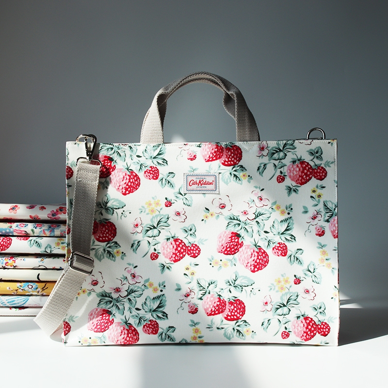 Cath kidson กระเป๋าสะพายไหล่ความจุขนาดใหญ่กระเป๋าผู้หญิงลําลองสไตล์อังกฤษกระเป๋าแนวทแยง