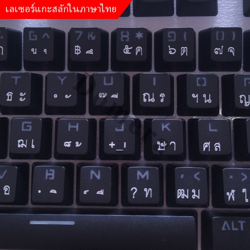 🔥แป้นพิมพ์สัญลักษณ์คู่🔥คีย์แคปดาวเทียมสากล คีย์แคป PBT ABS OEM 104 คีย์ พร้อมตัวดึงคีย์