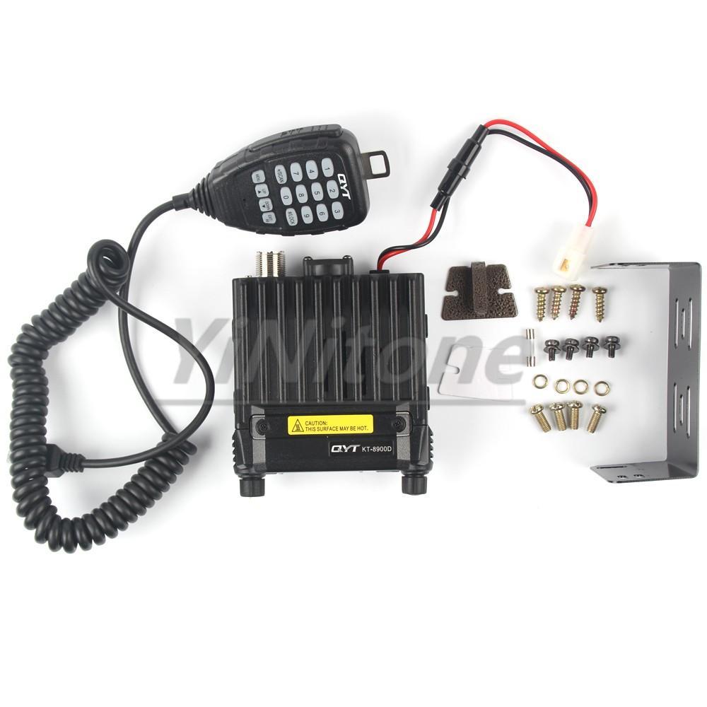 Qyt KT-8900D ตัวรับส่งสัญญาณวิทยุมือถือ Dual Band Quad Standby VHF UHF 136-174 400-480MHz ขนาดเล็ก สําหรับรถยนต์ - รูปที่ 7