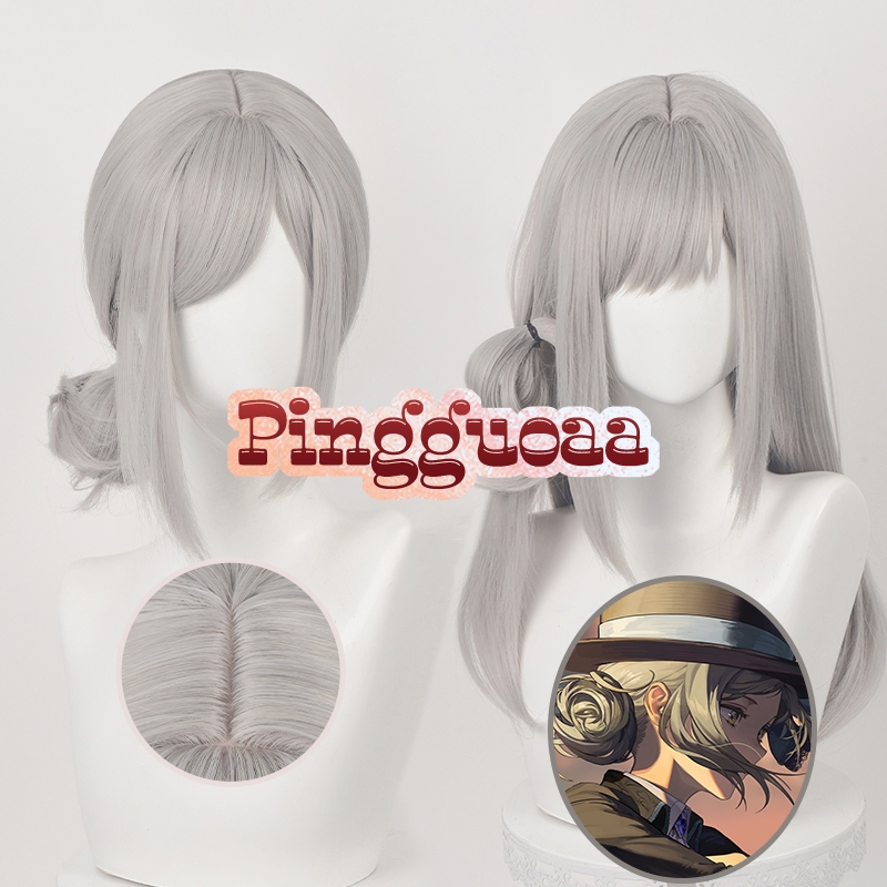 Reverse:1999 Vertin Cosplay Wig 55cm Long Heat Resistant Synthetic Hair Simulated Scalp Wigs