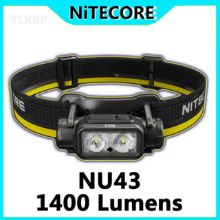 Nitecore NU43 ใหม่ ไฟหน้ากระแสสูง พร้อมแบตเตอรี่ลิเธียม 3400…