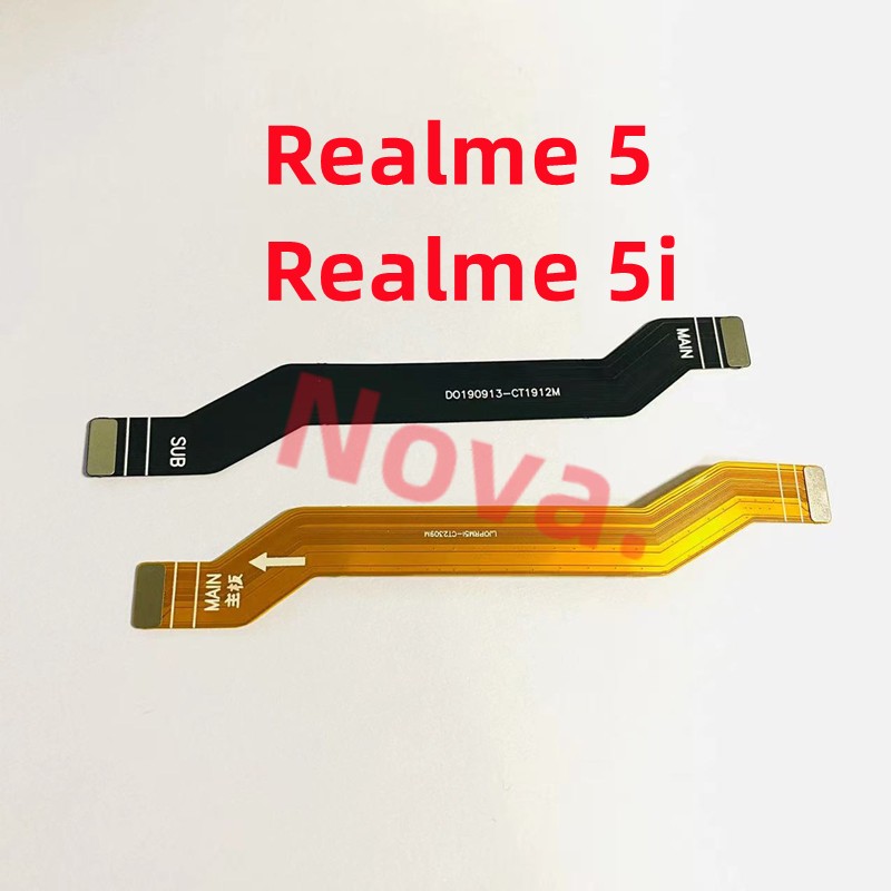 เมนบอร์ดเชื่อมต่อหน้าจอ LCD สําหรับ Realme 5 5i