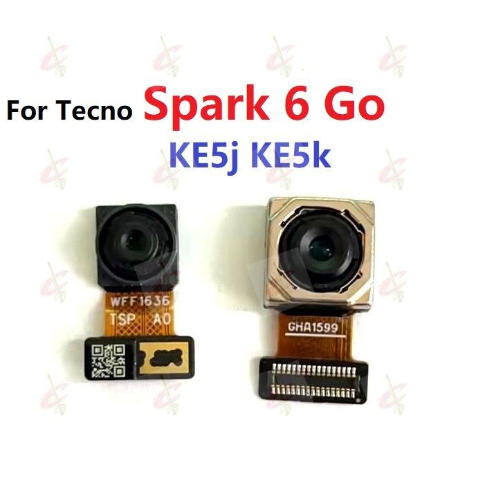 กล้องหน้า กล้องหลัง สําหรับ Tecno Spark 6 Go KE5j KE5k