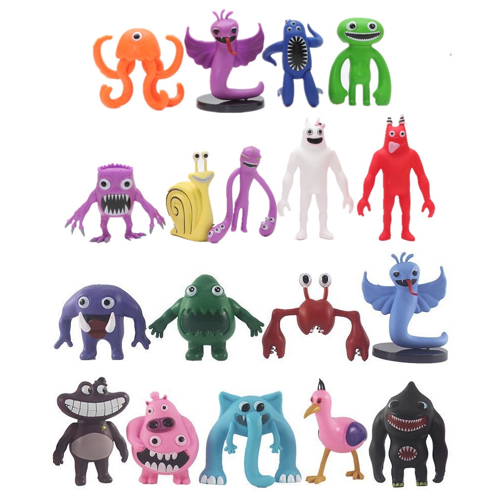 9 ชิ ้ น/ชุด 5-8 ซม.เกม Garten of ban รูปจัมโบ ้ Josh Opila Bird Slow Seline นายอําเภอ Snail Q รุ ่ น PVC Action Figures ตุ ๊ กตาของเล ่ น
