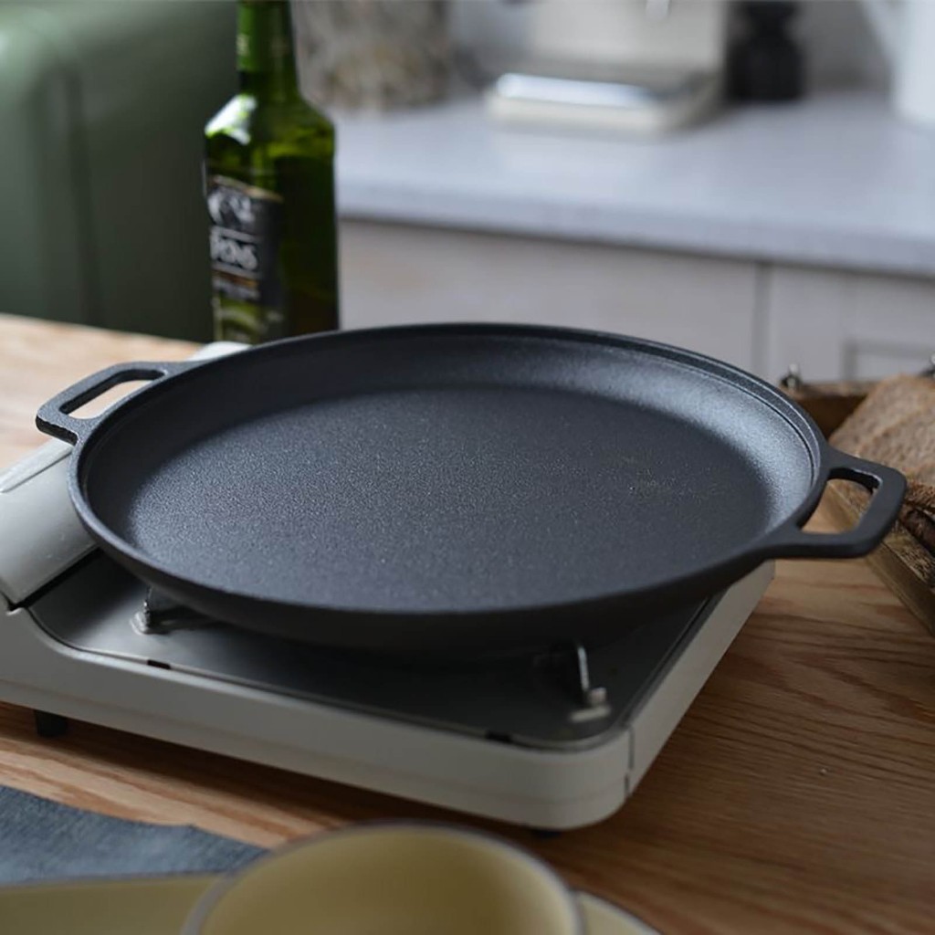 30 ซม กระทะ ร้อนไว มีหลายขนาดให้เลือก กะทะ กระทะเหล็ก - รูปที่ 4