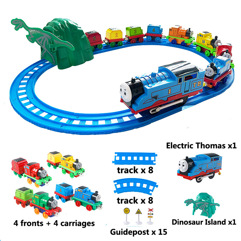 รถไฟโทมัส thomas and friends ของเล่นรถไฟไฟฟ้า โลหะผสมแม่เหล็ก พร้อมเสียง หลายเพลง สําหรับเด็ก 61 ชิ้น