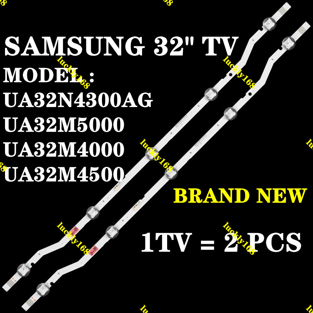 2 Samsung ใหม่ PCS 32 "ทีวี LED BACKLIGHT UA32N4300AG UA32M5000 UA32M4000 UA32M4500 V8DN-320SM0-R1 V