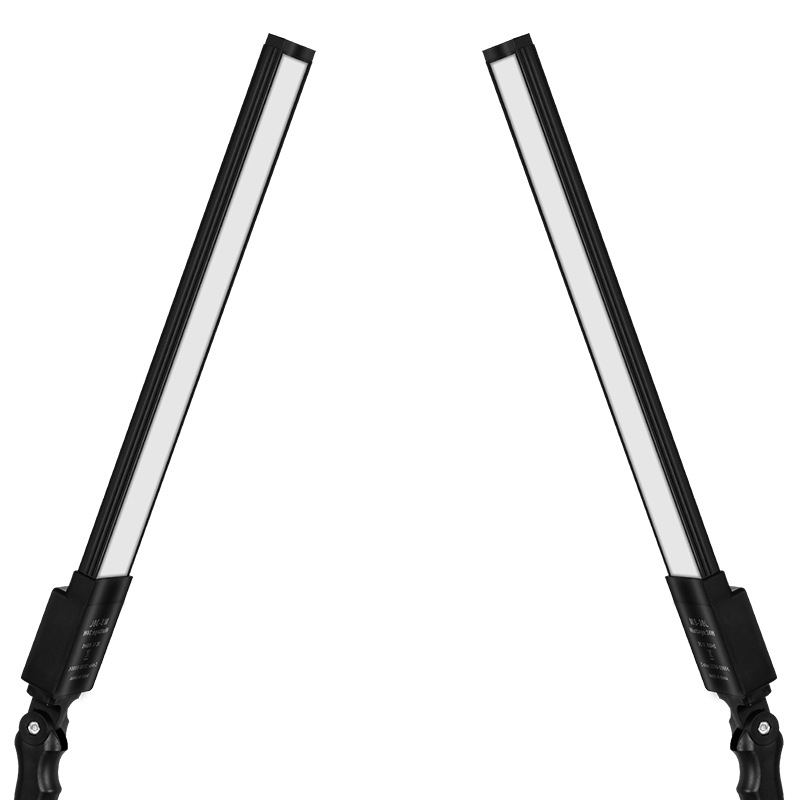 ชุดไฟสตูดิโอ LED แบบคู่ หรี่แสงได้ สําหรับถ่ายภาพ