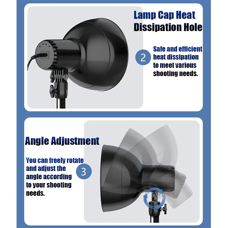 โคมไฟดาวน์ไลท์ Led 300W E27 ยืดหยุ่น ขนาดเล็ก กันน่ํา สําหรับถ่ายภาพ วิดีโอ