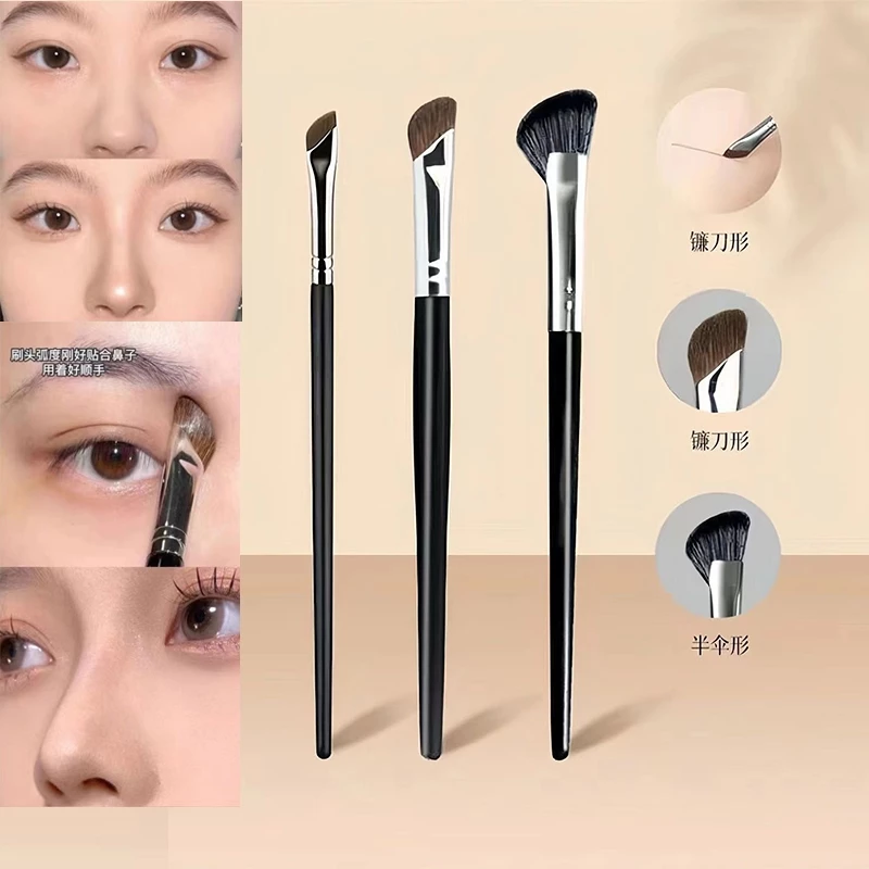 แปรงแต่งหน้าอเนกประสงค์ ปัดแก้ม คอนทัวร์ ไฮไลท์จมูก ฝุ่น