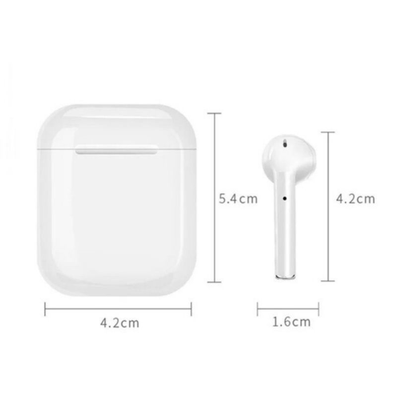 Inpods TWS i12 หูฟังบลูทูธไร้สาย 5.0 พร้อมระบบควบคุมแบบสัมผัส และเคสป้องกัน