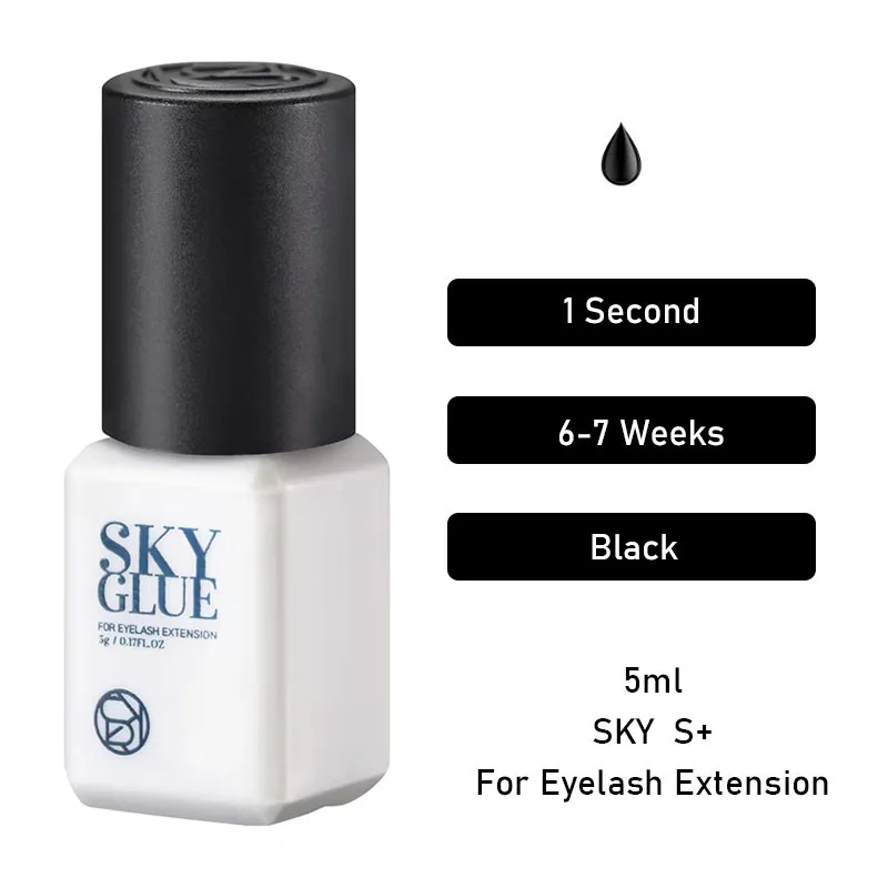 SKY กาวติดขนตาปลอม แห้งเร็วและติดทนนาน