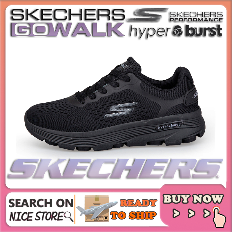 [รองเท้าผ้าใบผู้หญิง] Skechers_ Go-walk รองเท้าผ้าใบ สลิปออน กีฬา รองเท้าส้นแบน Kasut Sukan Wanita Walking Running Girl WIPO