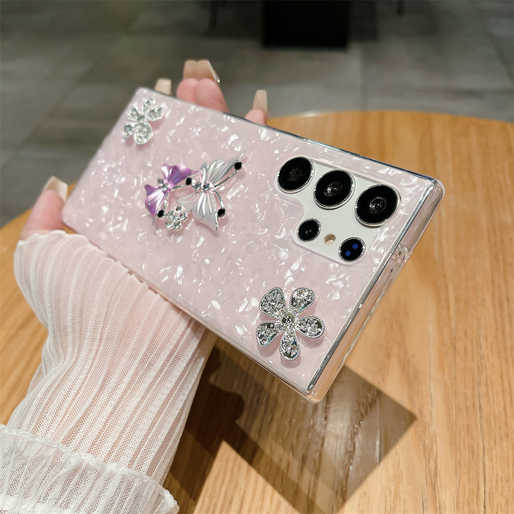 เคสโทรศัพท์ลายผีเสื้อ Samsung Galaxy Note 20 Ultra 9 10 Plus A06 A16 A71 A51 A21s